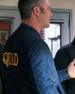 Chicago P.D. Kelly Severide Blue Quilted Jacket