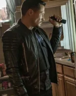 Chicago P.D. Kenny Rixton Bomber Leather Jacket