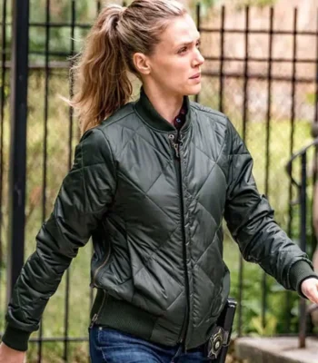 Chicago P.D. S07 Hailey Upton Green Jacket