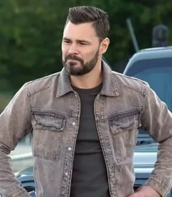 Chicago P.D. S09 EP06 Adam Ruzek Trucker Jacket