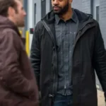 Chicago P.D. S7 Kevin Atwater Black Hooded Jacket