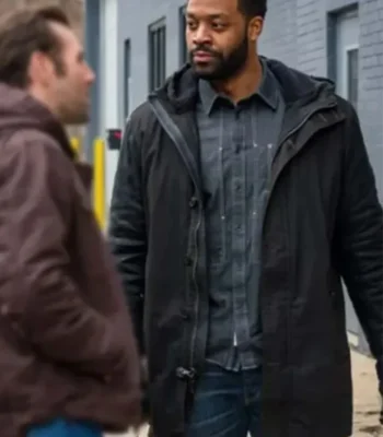Chicago P.D. S7 Kevin Atwater Black Hooded Jacket
