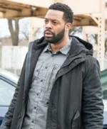 Chicago P.D. S7 Kevin Atwater Black Hooded Jacket