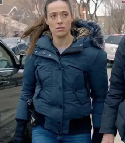 Chicago PD S12 Kim Burgess Blue Jacket