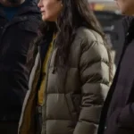 Chicago PD S13 Eva Imani Green Puffer Jacket