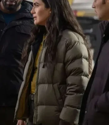 Chicago PD S13 Eva Imani Green Puffer Jacket