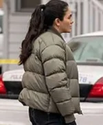 Chicago PD S13 Eva Imani Green Puffer Jacket