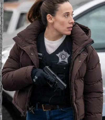 Chicago PD S13 Kim Burgess Puffer Jacket