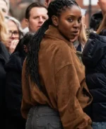 Chicago PD Tasha Fox Brown Suede Jacket