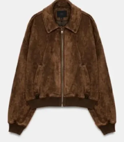 Chicago PD Tasha Fox Brown Suede Jacket