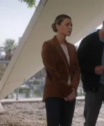 Chloe Decker Lucifer Brown Corduroy Blazer