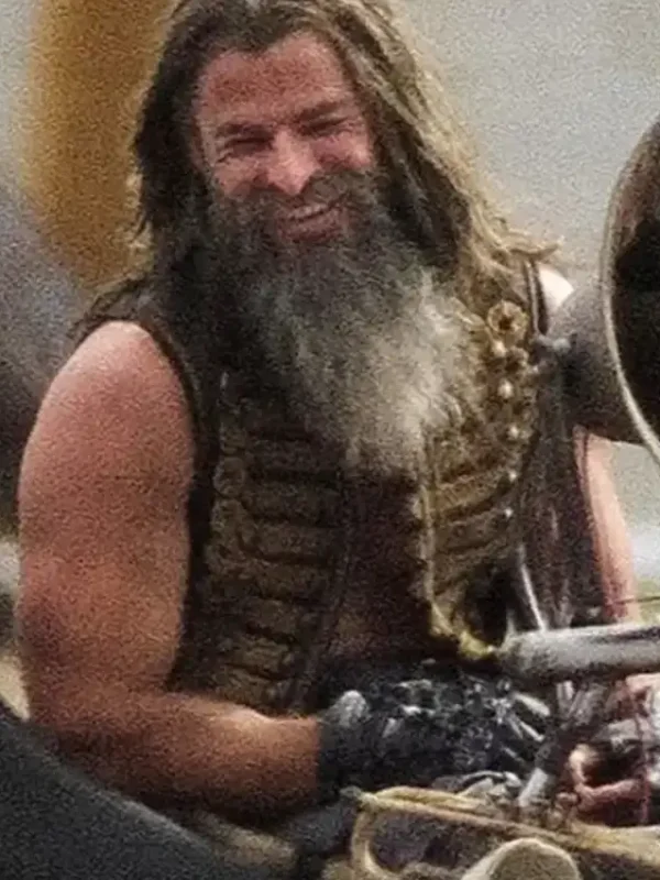 Chris Hemsworth Furiosa A Mad Max Saga 2024 Brown Vest