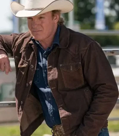 Chris Potter Heartland Brown Cotton Jacket