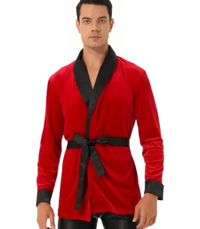 Christmas Smoking Jacket