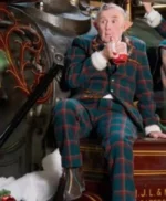 Chuck Rescuing Christmas 2023 Plaid Blazer