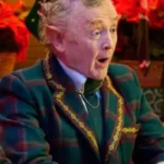 Chuck Rescuing Christmas 2023 Plaid Blazer