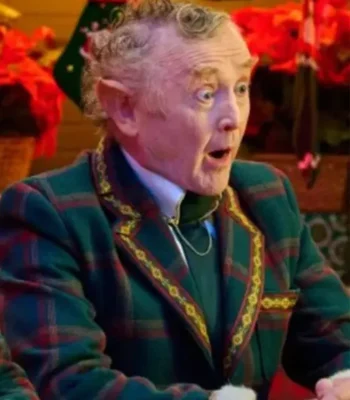 Chuck Rescuing Christmas 2023 Plaid Blazer