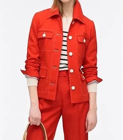 Good Trouble S03 Mariana Adams Foster Red Jacket