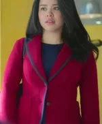 Cierra Ramirez Good Trouble TV Series Red Blazer