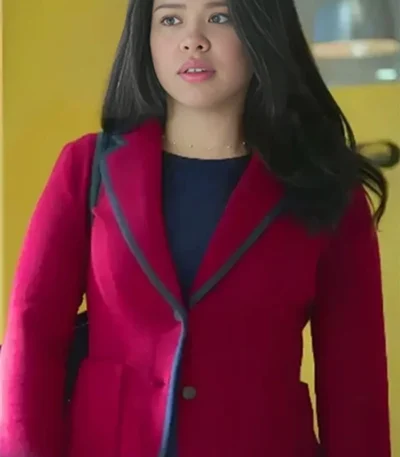 Cierra Ramirez Good Trouble TV Series Red Blazer