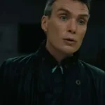 Cillian Murphy Oppenheimer Black Leather Jacket