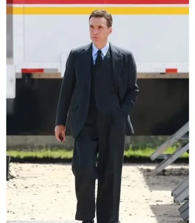 Cillian Murphy Oppenheimer Black Suit