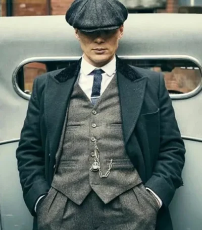 Cillian Murphy Peaky Blinders Thomas Shelby Grey Suit