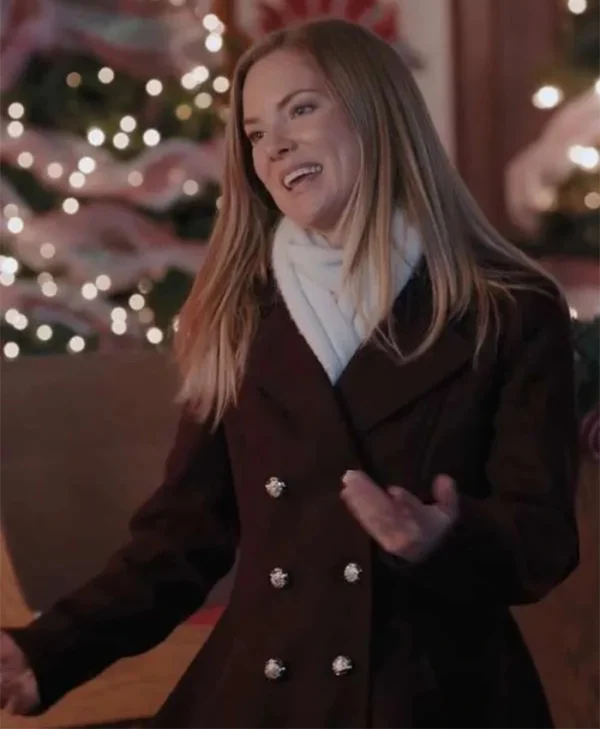 Cindy Busby Everything Christmas 2023 Wool Coat