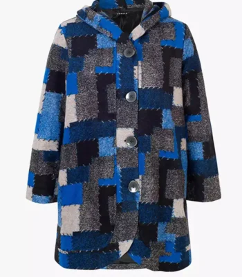 Clara Indrani Fool Me Once 2024 Patchwork Coat