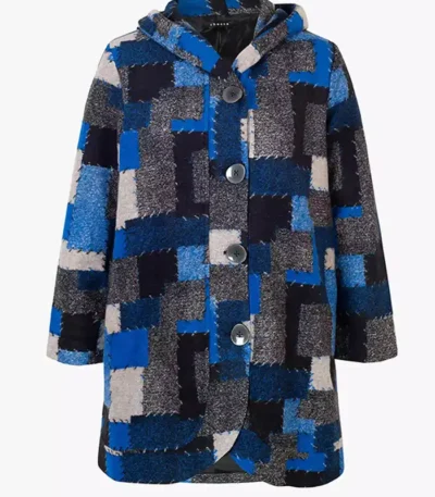 Clara Indrani Fool Me Once 2024 Patchwork Coat