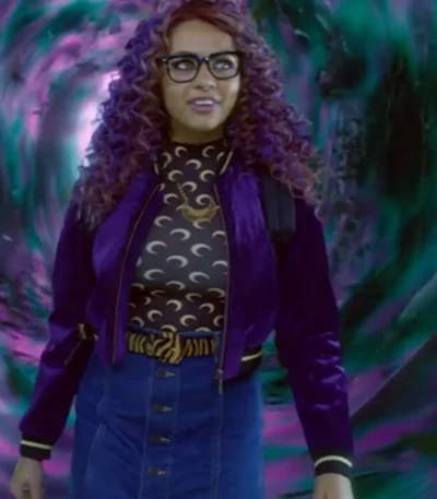 Clawdeen Wolf Monster High 2 Purple Jacket