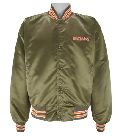 Cleveland Browns 1990s Satin Jacket