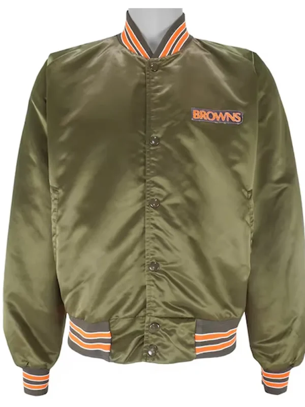 Cleveland Browns 1990s Satin Jacket