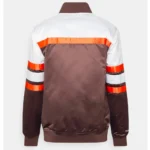 Cleveland Browns 75th Anniversary Brown Satin Jacket
