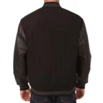 Cleveland Browns Black Varsity Wool-Leather Jacket