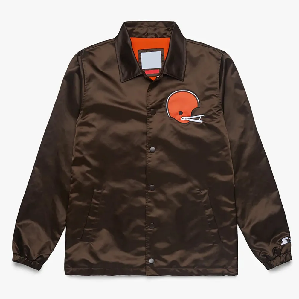 Cleveland Browns Coach Brown Jacket Cleveland Browns Coach Brown Jacket