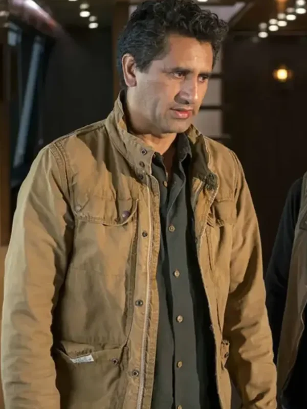 Cliff Curtis Fear The Walking Dead Travis Cotton Jacket
