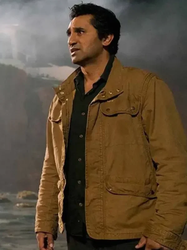 Cliff Curtis Fear The Walking Dead Travis Cotton Jacket