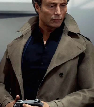 Clifford Unger Death Stranding Trench Coat