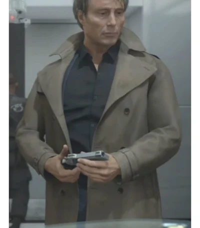Clifford Unger Death Stranding Trench Coat