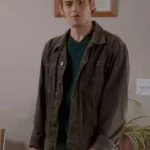 Cole Walter My Life with the Walter Boys Brown Cotton Jacket
