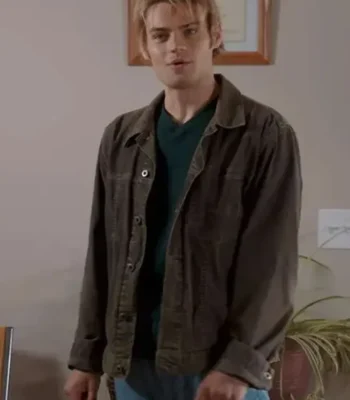 Cole Walter My Life with the Walter Boys Brown Cotton Jacket