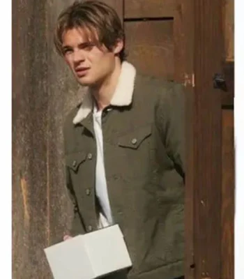 Cole Walter My Life with the Walter Boys S01 Green Cotton Jacket