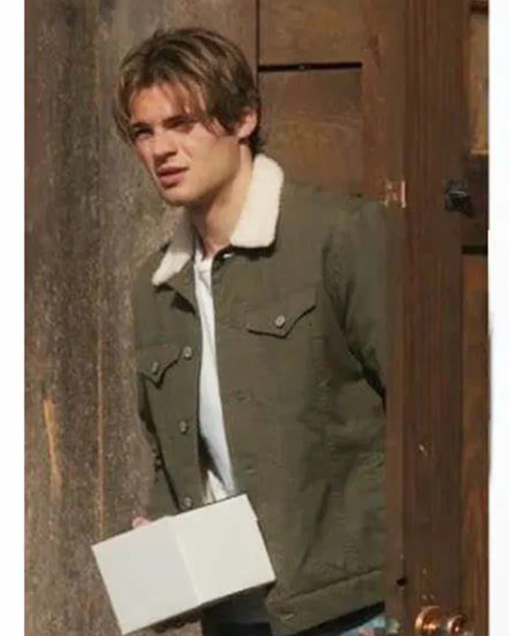 Cole Walter My Life with the Walter Boys S01 Green Cotton Jacket Cole Walter My Life with the Walter Boys S01 Green Cotton Jacket