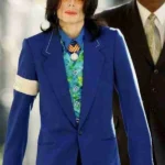 Courtside Michael Jackson Blue Blazer