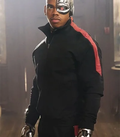 Cyborg Doom Patrol Black Bomber Jacket