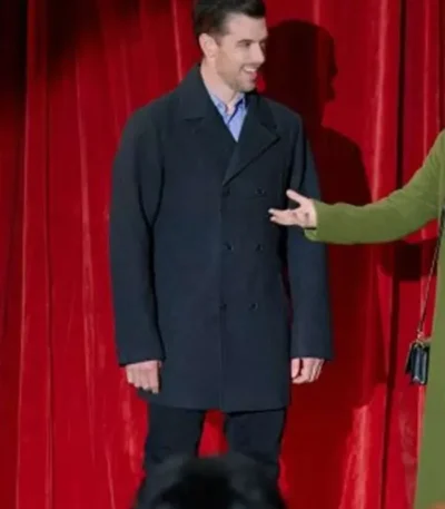 Dan Jeannotte Our Christmas Mural 2023 Wool Coat