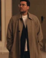 Dan Levy Good Grief 2023 Cotton Trench Coat