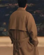 Dan Levy Good Grief 2023 Cotton Trench Coat