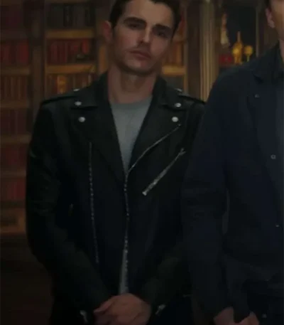 Dave Franco Now You See Me 3 Black Leather Jacket